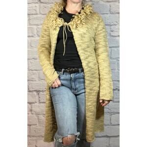 Caribbean Pacific Y2K Style long cardigan sweater